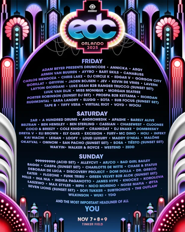 EDC Orlando 2025